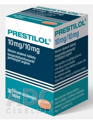 Prestilol 10 mg. / 10 mg. 30 tablets